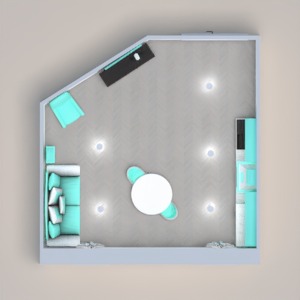 floorplans haus wohnzimmer küche esszimmer 3d