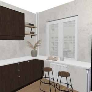 floorplans apartment kitchen dining room 3d
