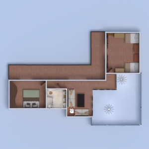 floorplans dom taras pokój dzienny oświetlenie krajobraz 3d