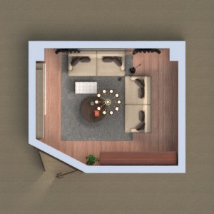 floorplans 家具 装饰 客厅 办公室 照明 3d