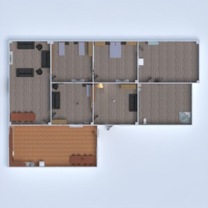 floorplans studija prieškambaris 3d