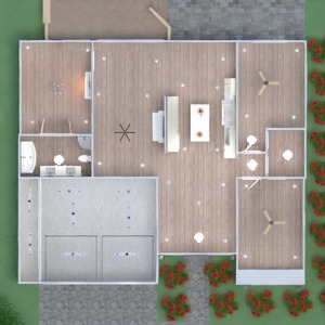 planos casa bricolaje paisaje 3d