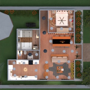 floorplans casa faça você mesmo área externa reforma arquitetura 3d