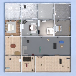 floorplans 公寓 独栋别墅 餐厅 结构 3d