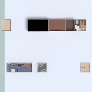 floorplans 公寓 露台 家电 咖啡馆 结构 3d