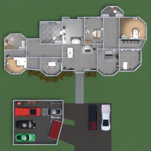 floorplans łazienka sypialnia pokój dzienny garaż kuchnia biuro gospodarstwo domowe 3d