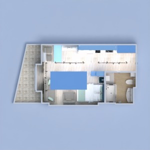 floorplans 公寓 家具 装饰 浴室 客厅 照明 改造 单间公寓 3d