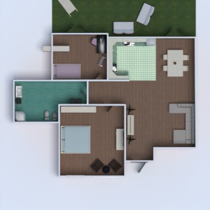 floorplans haus terrasse möbel dekor badezimmer schlafzimmer wohnzimmer küche haushalt 3d