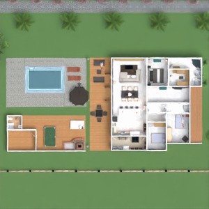 floorplans 厨房 办公室 3d
