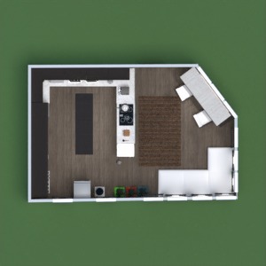 floorplans terasa virtuvė apšvietimas kavinė valgomasis аrchitektūra 3d