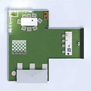 floorplans 厨房 露台 户外 家电 3d
