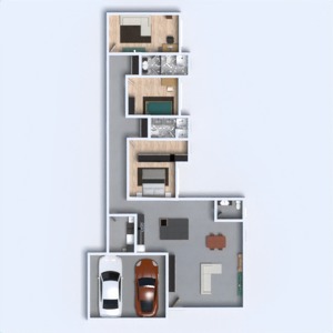 planos apartamento 3d