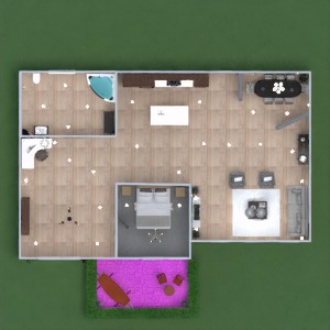 floorplans namas baldai vonia miegamasis virtuvė eksterjeras biuras apšvietimas valgomasis аrchitektūra sandėliukas prieškambaris 3d