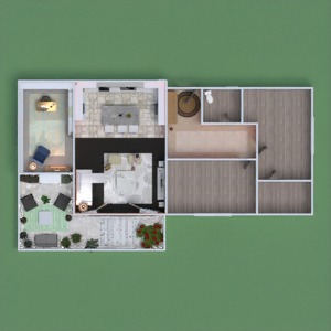 floorplans namas virtuvė 3d