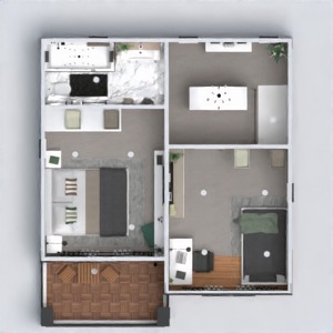floorplans pasidaryk pats vonia miegamasis biuras аrchitektūra 3d