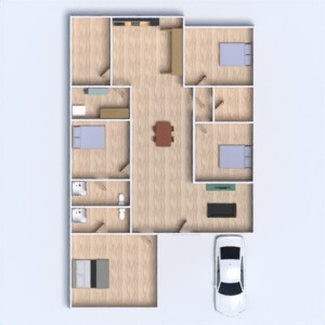 floorplans 独栋别墅 3d