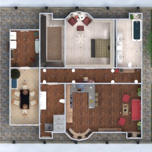 floorplans 独栋别墅 家具 diy 浴室 卧室 客厅 厨房 户外 储物室 3d