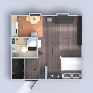 floorplans apartamento mobílias decoração faça você mesmo banheiro quarto quarto cozinha iluminação reforma utensílios domésticos arquitetura despensa patamar 3d