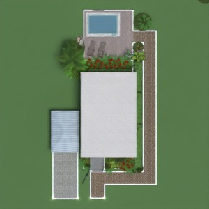 planos cuarto de baño apartamento cocina exterior descansillo 3d
