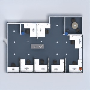 floorplans mieszkanie typu studio 3d