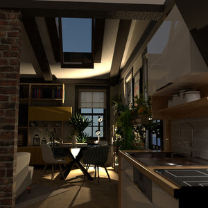 floorplans mieszkanie meble wystrój wnętrz oświetlenie 3d