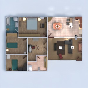 floorplans maison meubles décoration salle de bains chambre à coucher salon cuisine bureau eclairage maison 3d