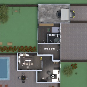 floorplans dom wystrój wnętrz łazienka sypialnia na zewnątrz 3d