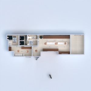 floorplans baldai vonia biuras studija 3d