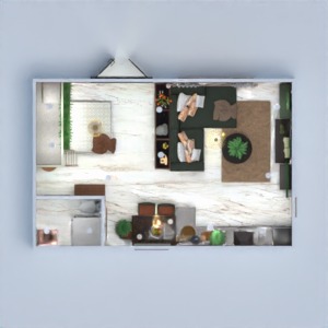 floorplans appartement maison salle de bains salon cuisine 3d
