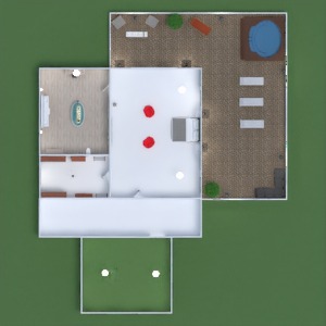 floorplans dom taras meble łazienka sypialnia pokój dzienny kuchnia oświetlenie gospodarstwo domowe jadalnia przechowywanie wejście 3d