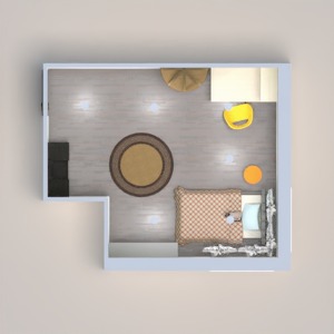 planos muebles dormitorio habitación infantil 3d