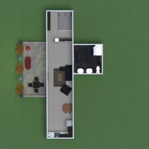 floorplans casa mobílias faça você mesmo área externa paisagismo 3d