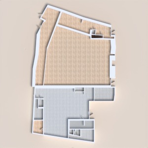 floorplans 公寓 车库 家电 储物室 玄关 3d