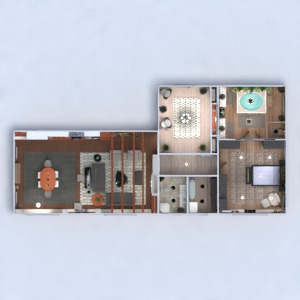 floorplans 公寓 独栋别墅 家具 装饰 diy 浴室 卧室 客厅 厨房 照明 家电 结构 单间公寓 玄关 3d