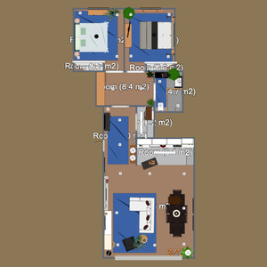 планировки квартира дом терраса мебель декор 3d