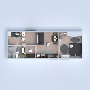 planos apartamento estudio 3d