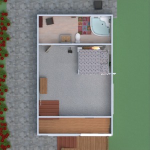 floorplans meble wystrój wnętrz łazienka sypialnia krajobraz 3d