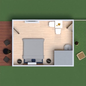 planos trastero cuarto de baño bricolaje terraza 3d