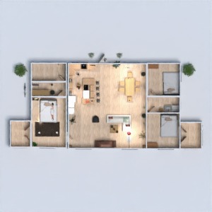 planos apartamento 3d