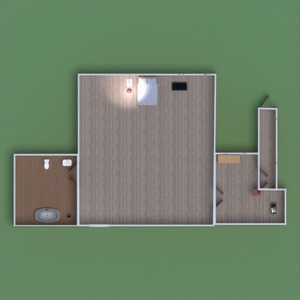floorplans namas vonia miegamasis virtuvė prieškambaris 3d
