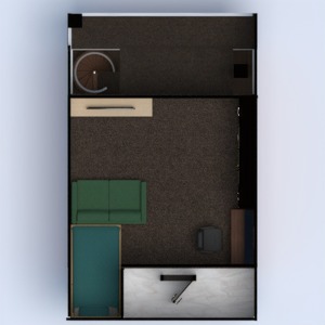 planos apartamento terraza muebles decoración cuarto de baño dormitorio salón garaje exterior despacho 3d