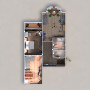 планировки квартира 3d