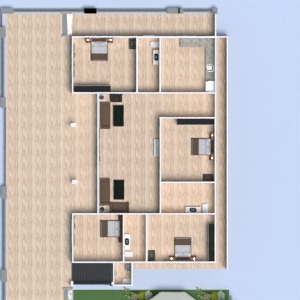 floorplans cozinha iluminação utensílios domésticos patamar 3d