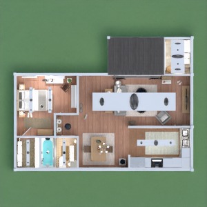 floorplans namas dekoras pasidaryk pats vonia miegamasis svetainė virtuvė apšvietimas valgomasis аrchitektūra 3d