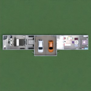floorplans mieszkanie łazienka sypialnia pokój dzienny 3d
