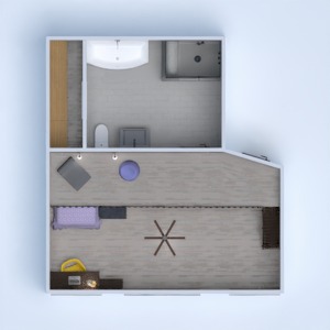 planos cuarto de baño dormitorio habitación infantil 3d