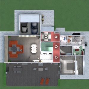 floorplans mieszkanie dom taras meble łazienka sypialnia pokój dzienny garaż kuchnia na zewnątrz pokój diecięcy oświetlenie jadalnia architektura wejście 3d