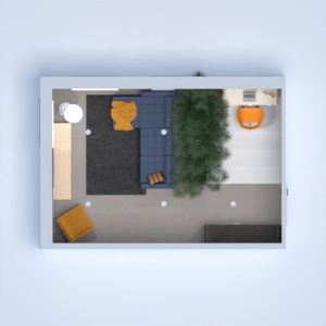 floorplans living room office 3d