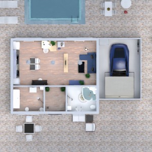 планировки дом терраса декор ландшафтный дизайн архитектура 3d
