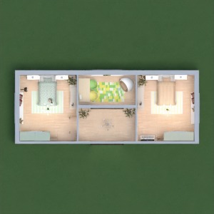 floorplans 卧室 儿童房 3d